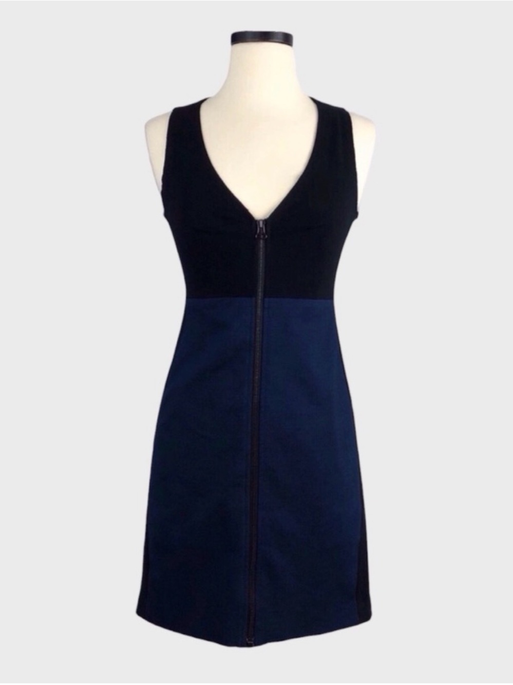 Rag and Bone Sleeveless Zip-Front Dress